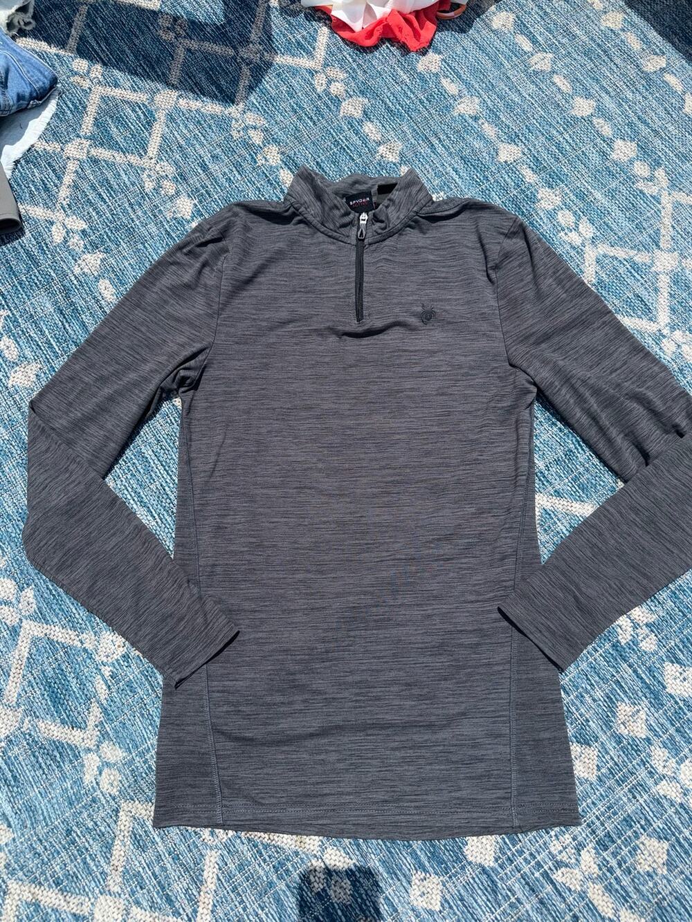 Spyder Men's Active Quarter-Zip Pullover Medium